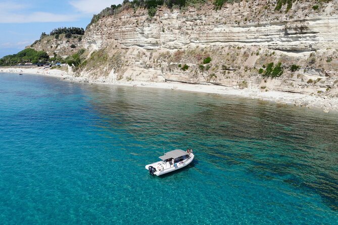 Private Boat Tour With Skipper From Tropea to Capo Vaticano - Group Size and Pricing