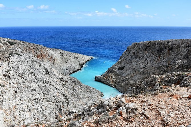 Private Boat Trip Chania Seitan (Price per Group-Up to 9 People) - Key Points