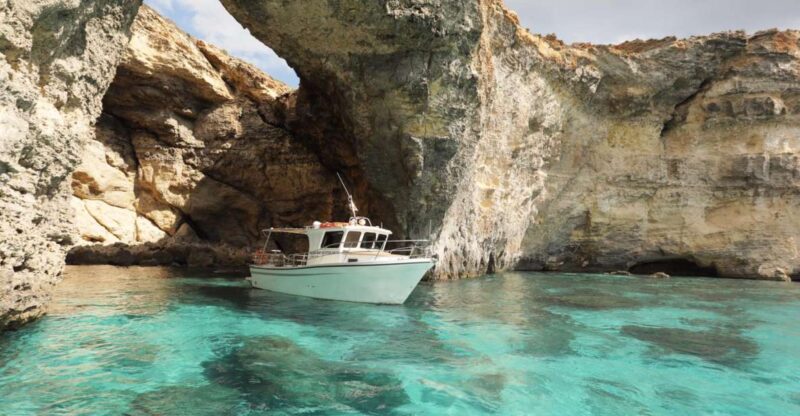 Private Boat Trips,Comino, Blue Lagoon, Crystal Lagoon& Gozo - Key Points