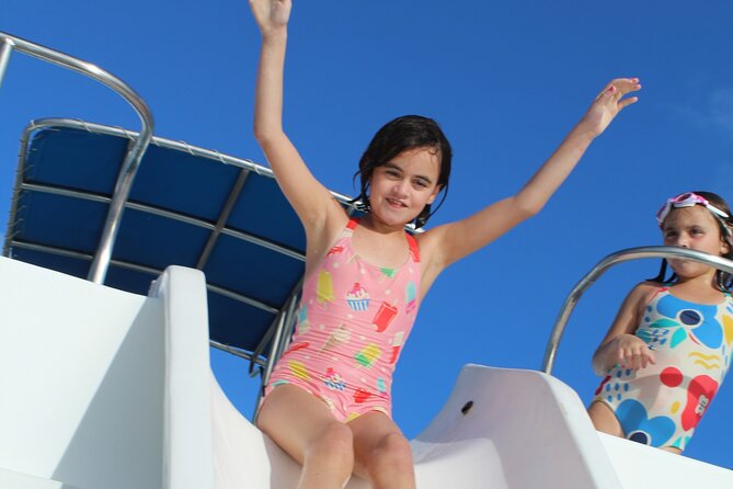 Private Boat With Lovely Snorkeling, Water Slide and Coast Tour - Snorkeling and Wildlife Spotting