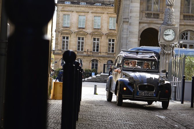Private Bordeaux Tour in a Citroën 2CV With Wine Tasting at a Château - 3h - Tasting Prestigious Château Wines