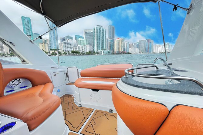 Private Captained Boat Tour in Miami for up to 12 Passengers - Inclusions and Amenities