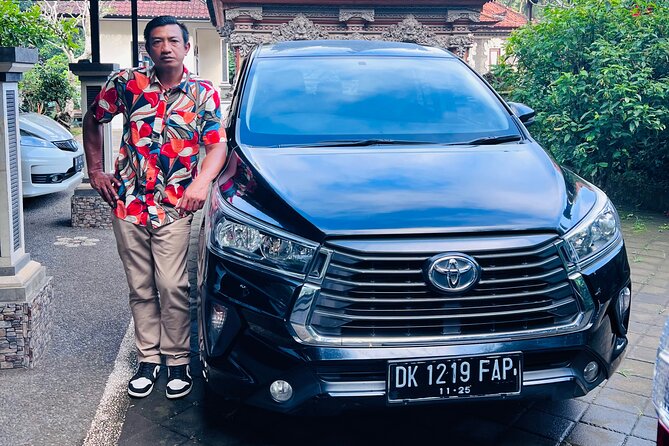 Private Car Charter in Bali With an English-Speaking Driver - Additional Information