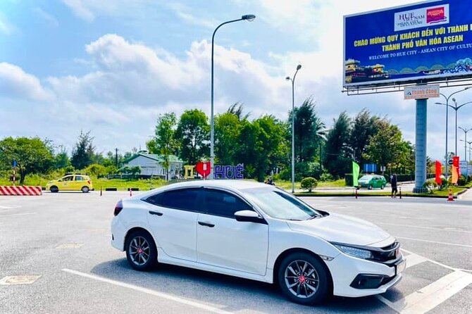Private Car to and From Hue Airport With Professional Driver - Key Points