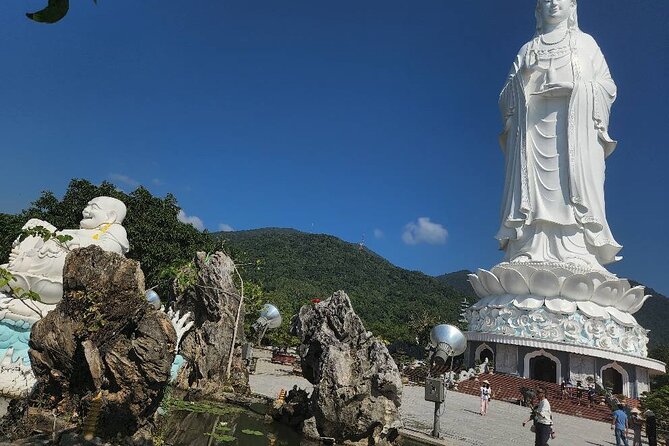 Private CarTransfer to My Son Holyland-Marble Mountain-Lady Buddha-Dragon Bridge - Tour Overview