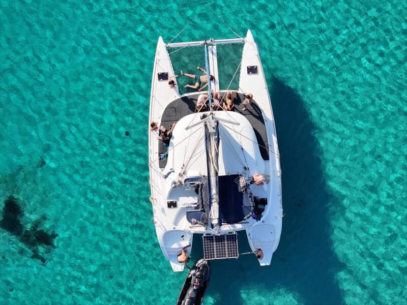 Private Catamaran Cruise Mykonos Delos With Meals & SUP - Food and Refreshments