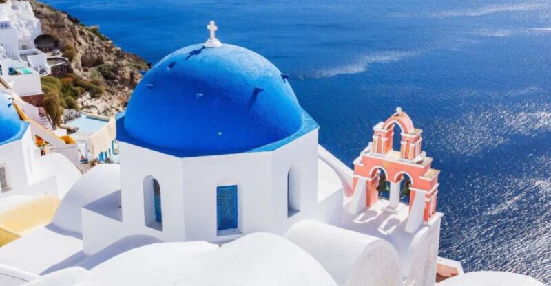 Private Catamaran Day Around Santorini via Red Beach - Included Drinks