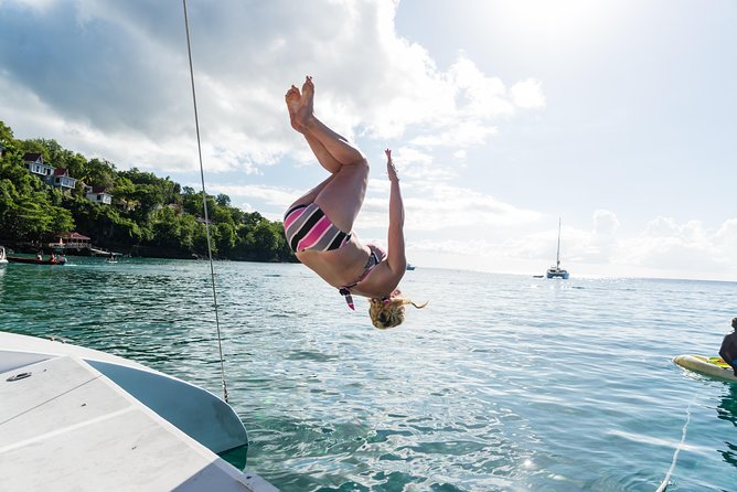 Private Catamaran Day Cruise Out of Soufriere for Up to 15 Guests - Activity Description