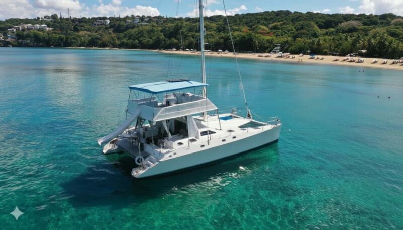 Private catamaran for groups with Lunch & Drinks - Practical Details and Value