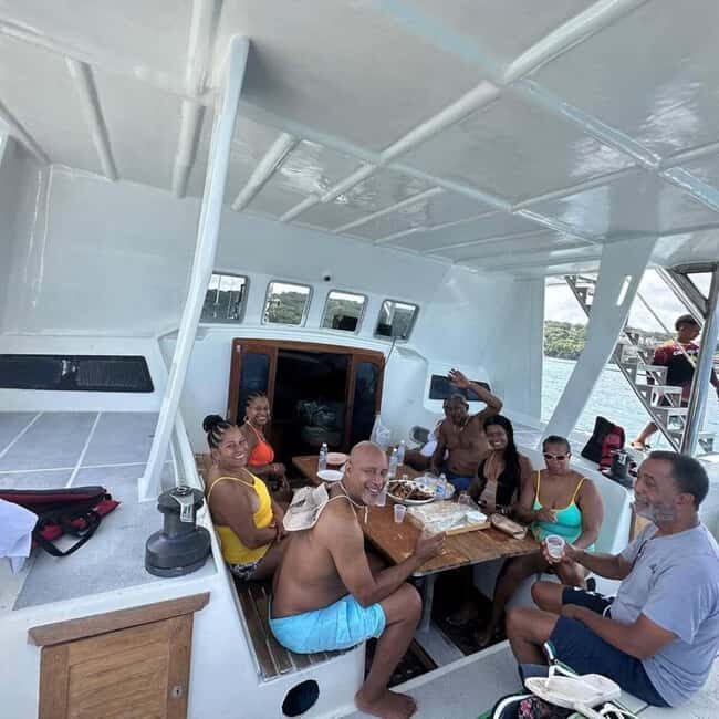 Private catamaran for groups with Lunch & Drinks - The Sum Up