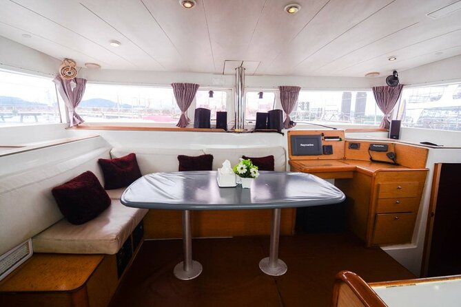 Private Catamaran Yacht to Maiton and Coral With Sunset Cruise - Booking Details