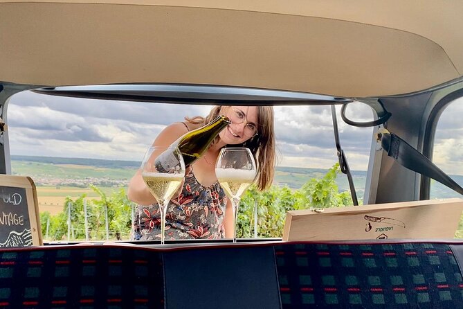 Private Champagne Experience in a Vintage Car From Epernay - Winemakers Cellar and Champagne Tastings