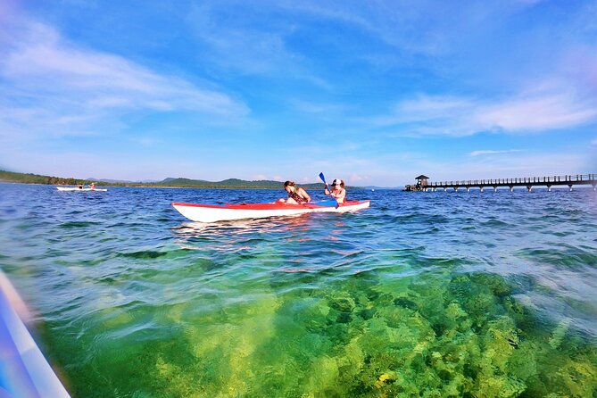 [Private Charter] SEA-KAYAKING Along HALF-MOON BAY & SUNSET DRIFTING & DINNER - Secluded Beach and Seafood Dinner