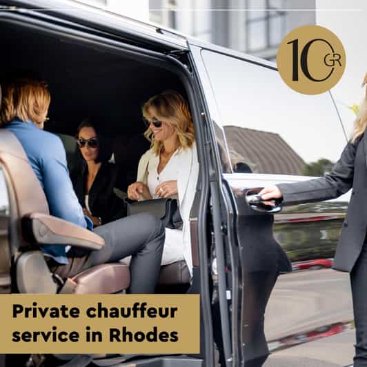 Private Chauffeur Service in Rhodes - Vehicle Accessibility