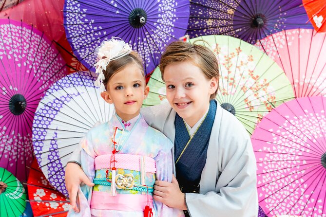 Private Children Photoshoot in Shinjuku in Kimono - Services Included