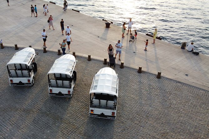Private City and Wine Tour in Zadar With Eco Tuk Tuk - Indulging in the Charm of Kolovare Beach