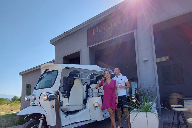 Private City and Wine Tour in Zadar With Eco Tuk Tuk - Navigating the City in an Eco Tuk Tuk