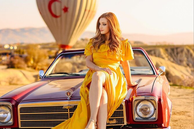 Private Classic Car Tour in Cappadocia With Balloon View - Key Points