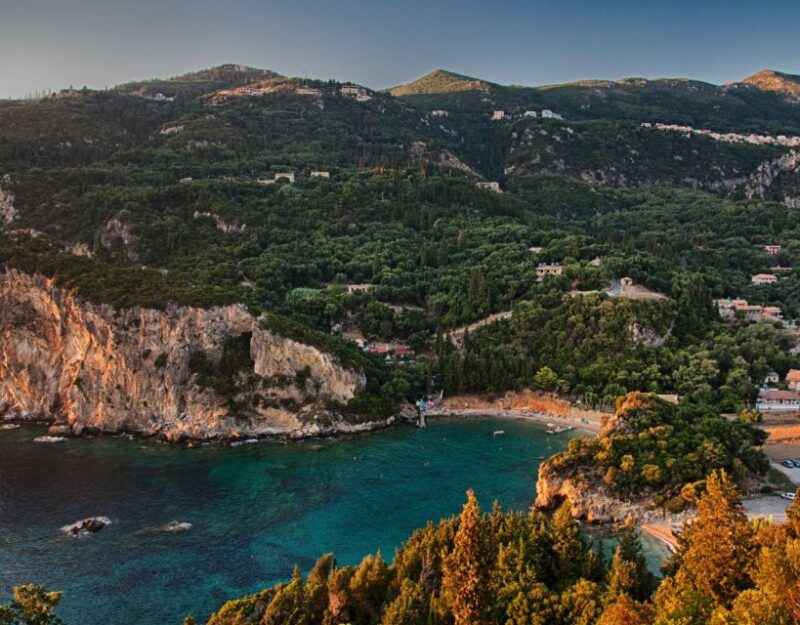 Private Corfu Beaches Tour: Paleokastritsa & Glyfada - Swimming in Clear Waters