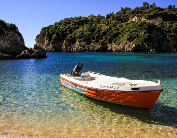 Private Corfu Beaches Tour: Paleokastritsa & Glyfada - Glyfada Beach