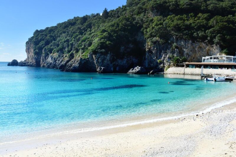 Private Corfu Tour - Paleokastritsa & Glyfada Beach - Monastery Visit