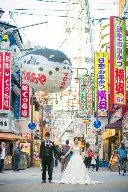 Private Couples Photoshoot in Osaka W/ Professional Artists - Transportation and Attire