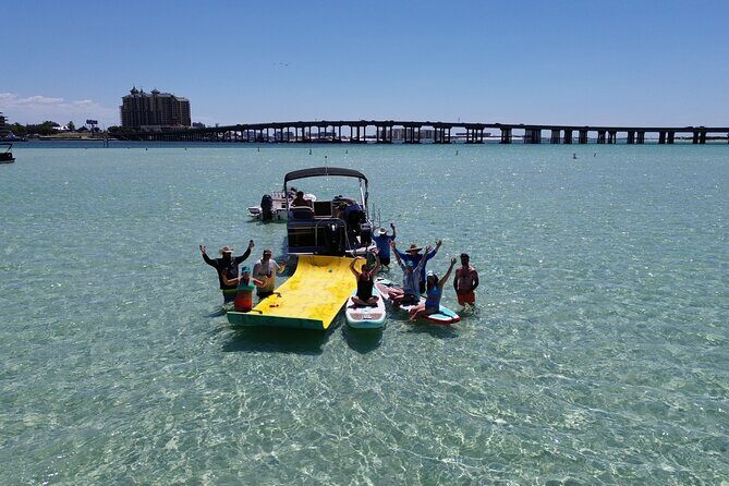 Private Crab Island Charter with Inflatables - What Could Be Better?