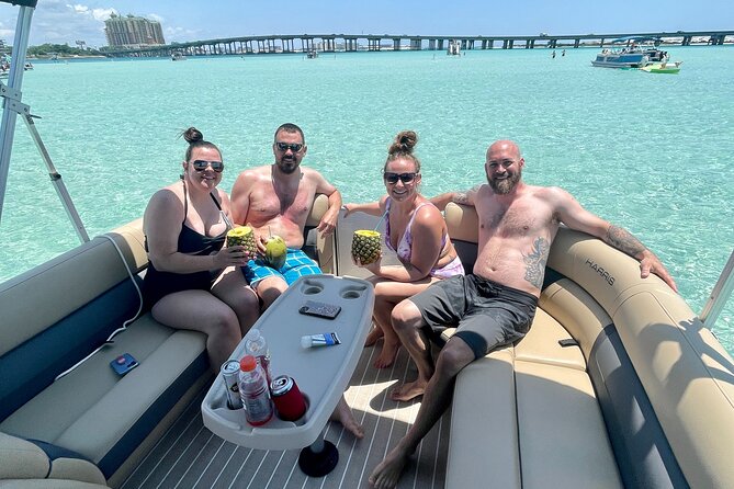Private Crab Island Pontoon Charter With Inflatables - Pontoon and Inflatable Amenities