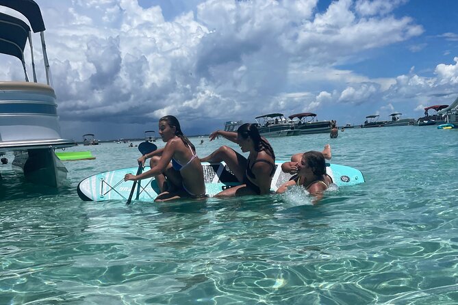 Private Crab Island Pontoon Charter With Inflatables - Customer Reviews and Ratings