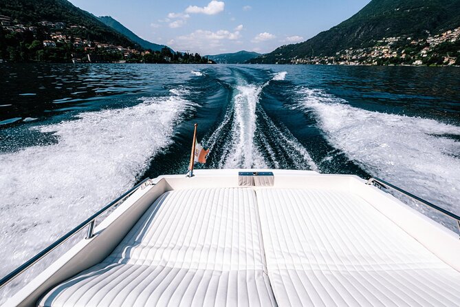 Private Cruise on Lake Como With Luxury Motorboat From 1H to 4H - Beverages and Amenities