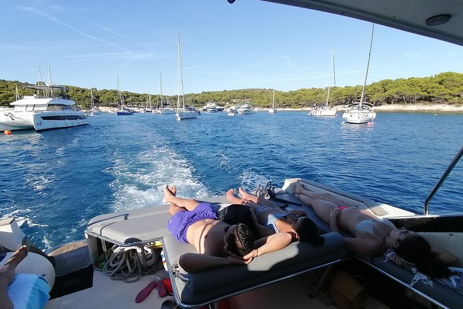 Private Custom Blue & Green Cave Tour With Yacht From Hvar Town - Visiting Green Cave