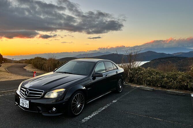 Private Daikoku Parking Area, Hakone turn Pike, Umihotaru Tours - The Value of a Private Tour