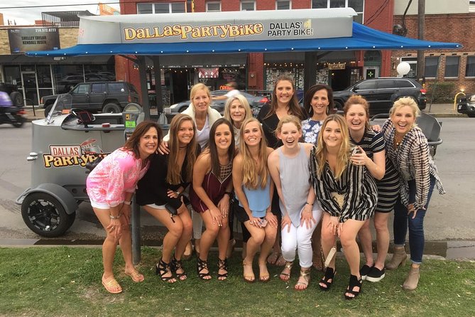 Private Dallas Party Bike Rental in Deep Ellum - Weather Dependency