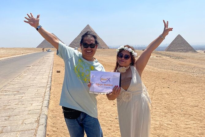 Private Day Tour Giza Pyramids, Sphinx, Memphis, Saqqara Pyramids - Private Transportation and Pickup/Drop-off