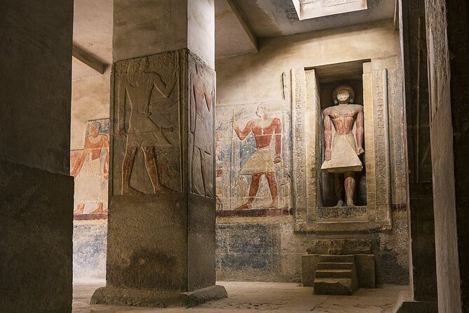Private Day Tour Pyramids Giza, Sakkara and Memphis City - Explore the Pyramids of Giza