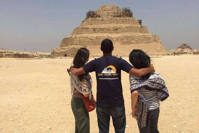 Private Day Tour to Giza Pyramids Sphinx Memphis Saqqara & Dahshur Pyramids - Cancellation Policy