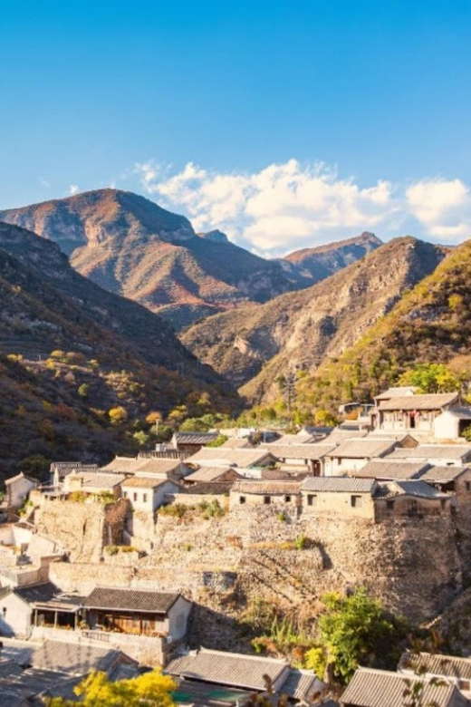 Private Day Trip to Cuandixia Village From Beijing - Historical Significance