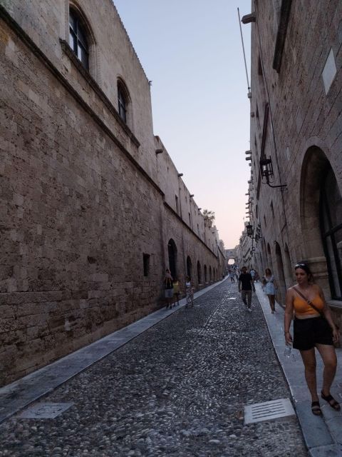 Private Daytrip to Rhodes,Lindos and Seven Springs - Rhodes Town Guided Tour and Free Time