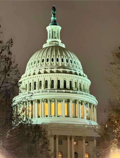 Private DC at Night Tour - Booking Information