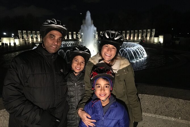 Private DC Monuments at Night Biking Tour - Sights Visited