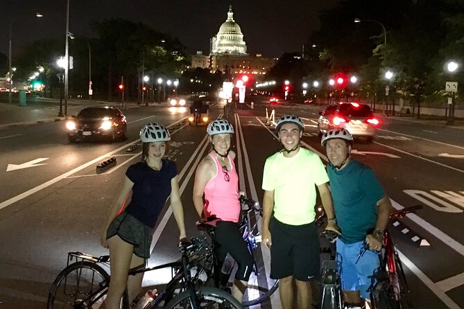 Private DC Monuments at Night Biking Tour - Additional Details