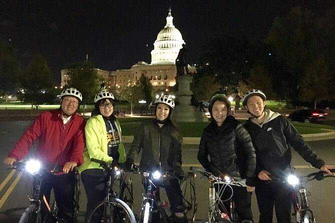 Private DC Monuments at Night Biking Tour - Safety and Accessibility