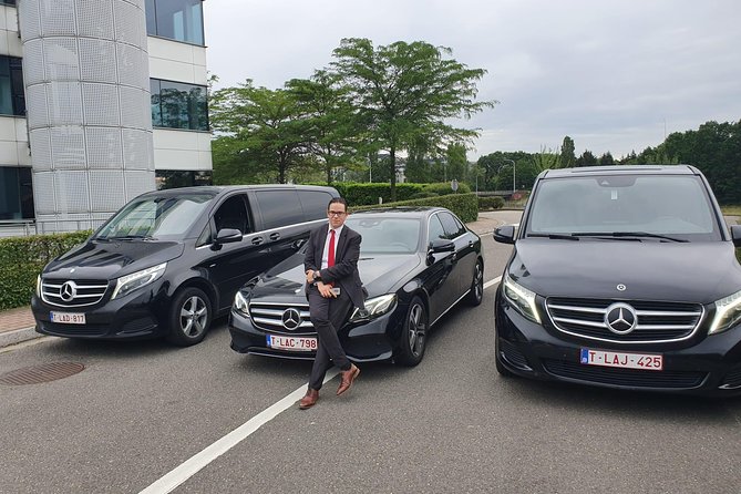 Private Departure Transfer From Antwerp to Brussels by Luxury Car - Included Features and Amenities