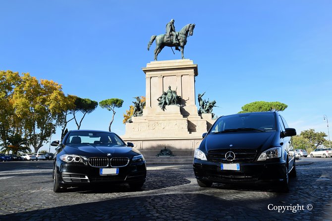 Private Departure Transfer: Hotel to Rome Fiumicino Airport - Passenger Capacity
