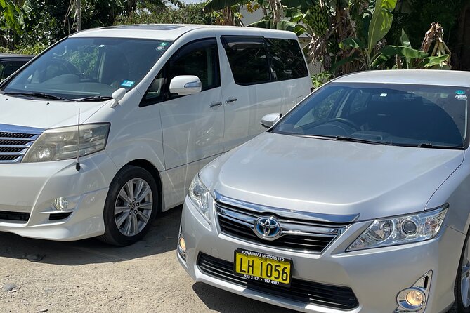 Private Departure Transfer :Shangri La Fijian Resort to Nadi Airport or Denarau - Transfer Inclusions