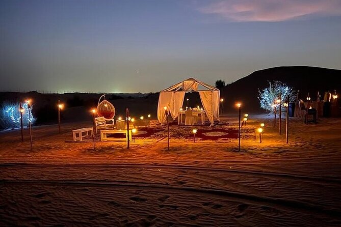 Private Dinner in the Heart of the Desert With Entertainment Show - Desert Activities