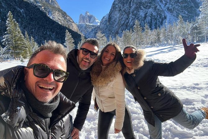 Private Dolomites Winter Day Tour From Venice - Dolomites Winter Scenery