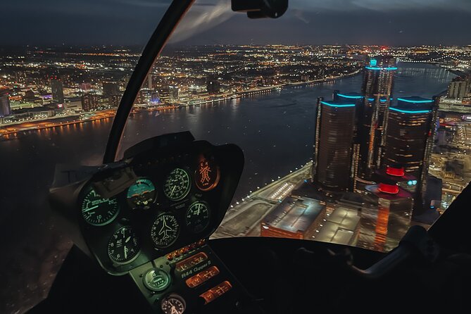 Private Downtown Detroit Helicopter Ride - Iconic Landmarks to See From Above