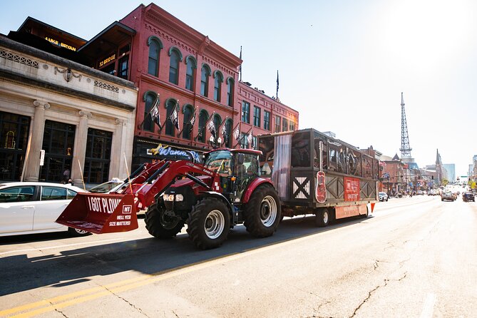 Private Downtown Nashville Party Tractor Tour 21+ Only! - Accessibility and Restrictions