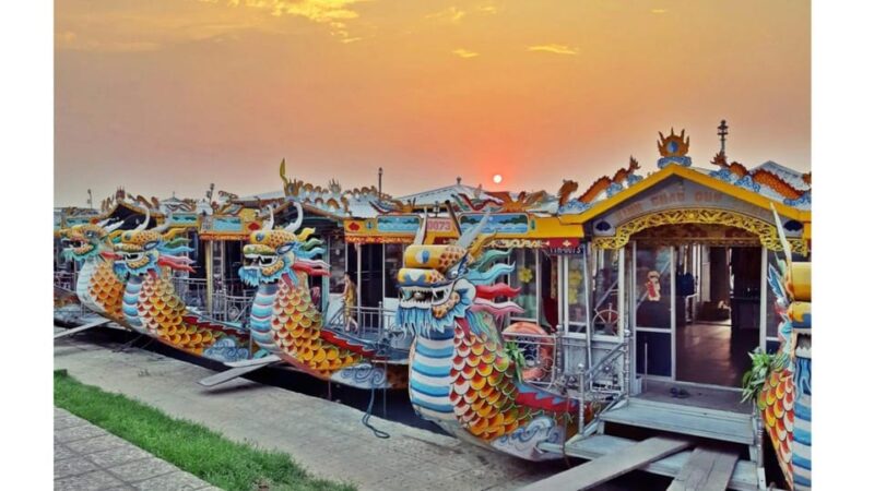 Private Dragon Boat, Thien Mu Pagoda, Royal Tomb Tour in Hue - Itinerary Highlights